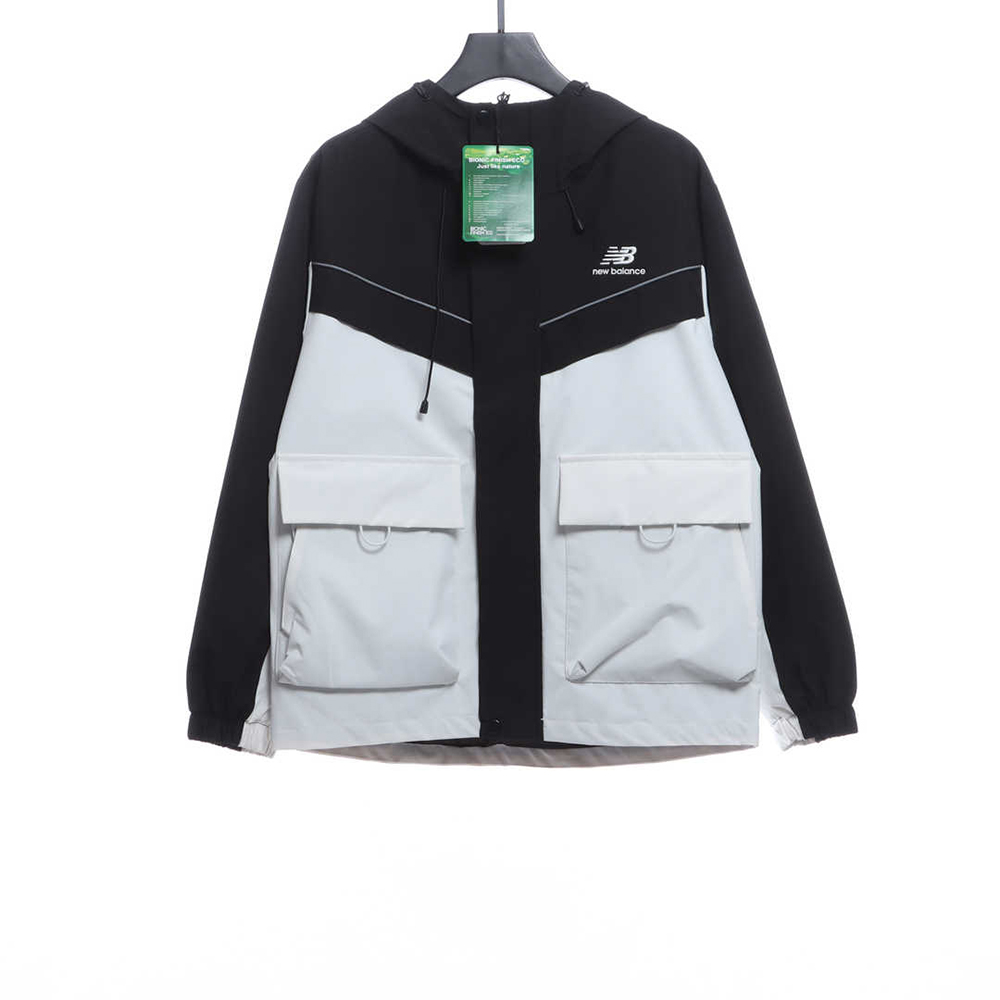 New Balance color contrast tooling jacket