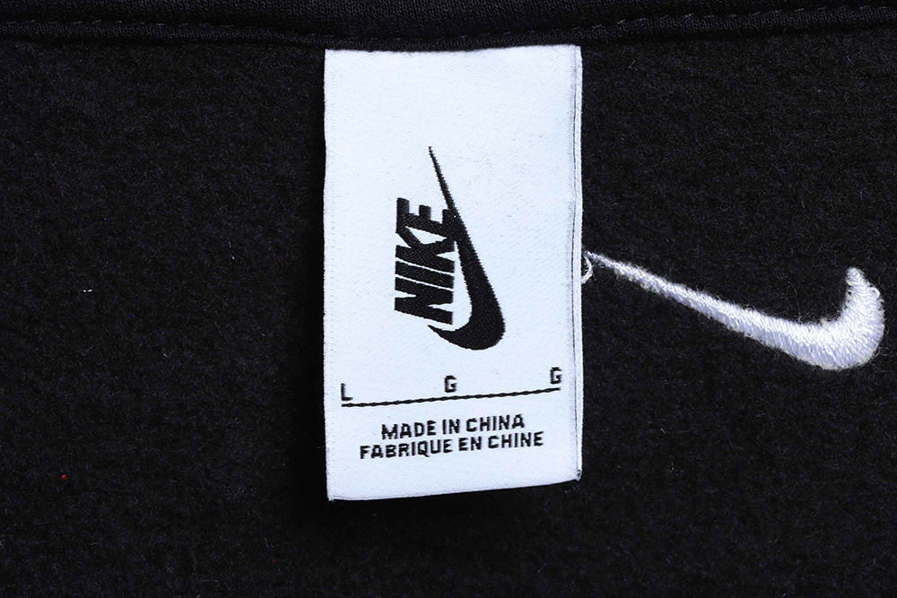 Nike  swoosh hooded sweatshirt with full hook embroidery