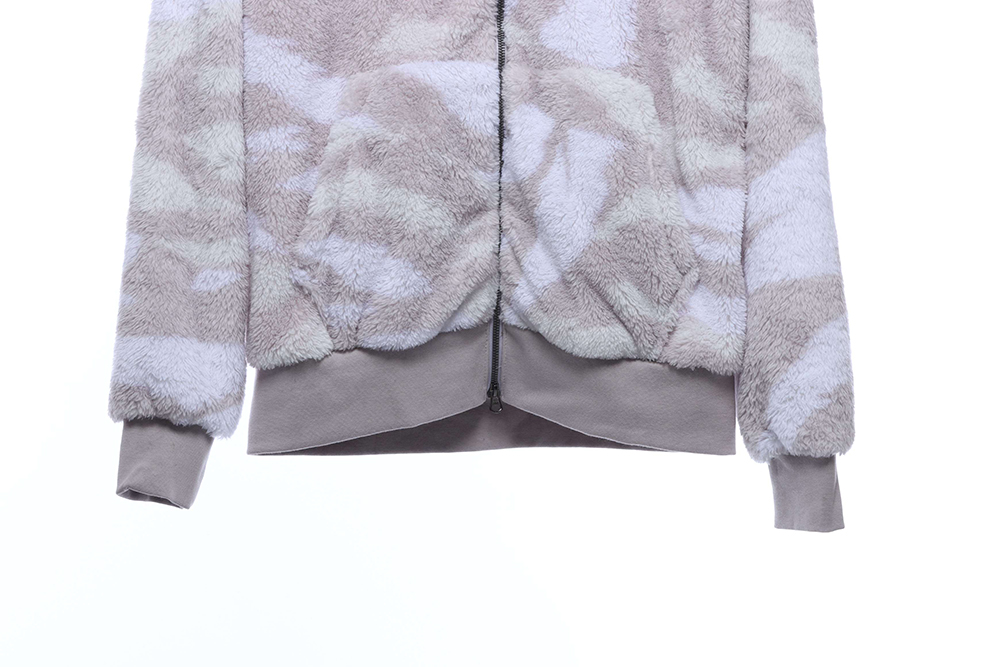 Nike  Camouflage Plush Zip Hoodie