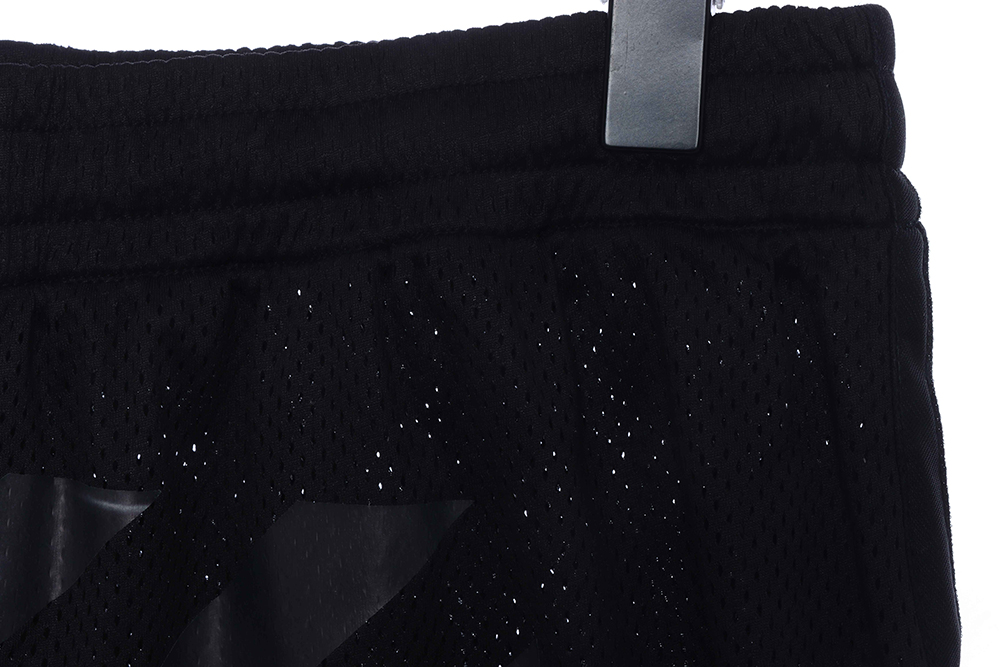 Off White Logo Twill Print Shorts