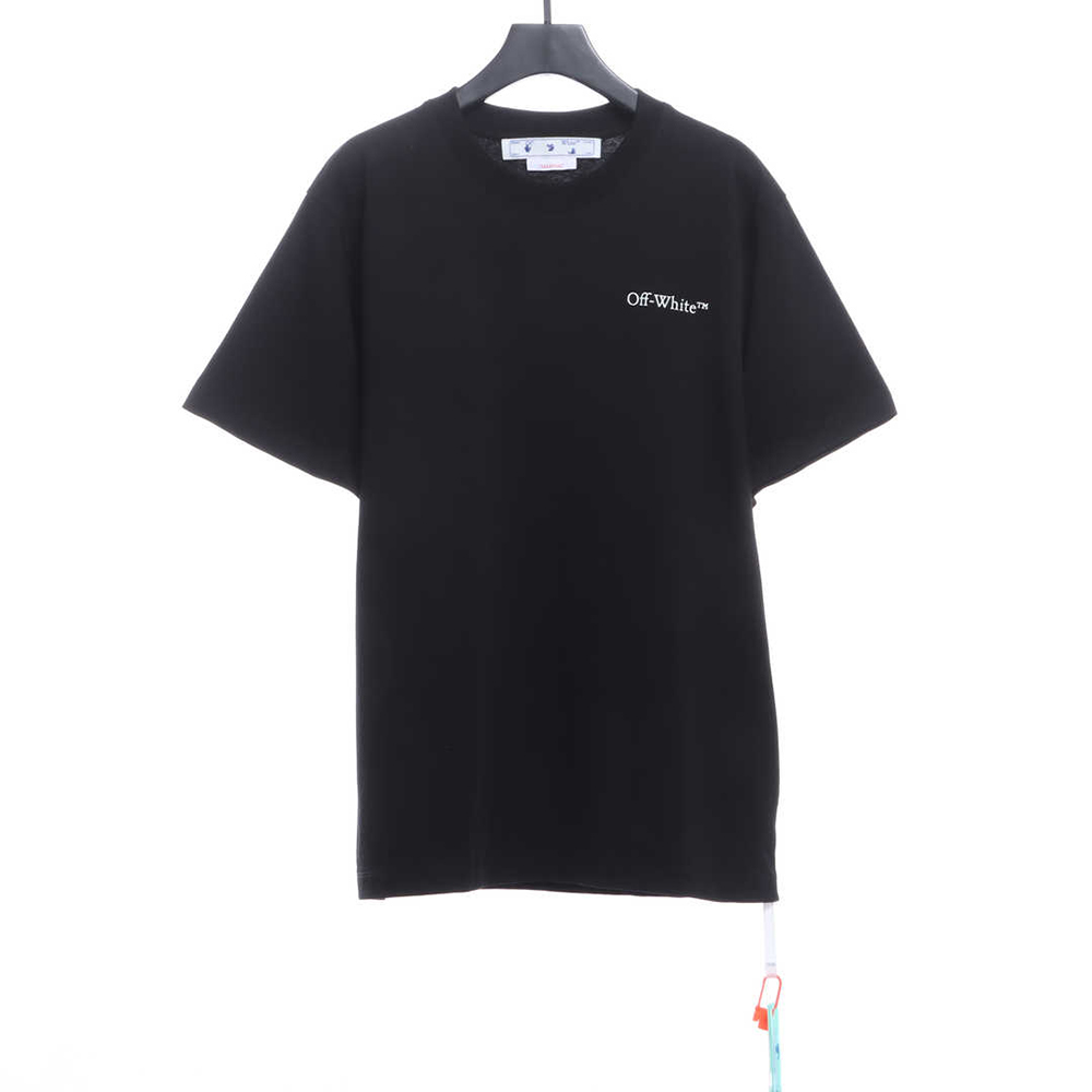 Off White classical religious oil painting short sleeve