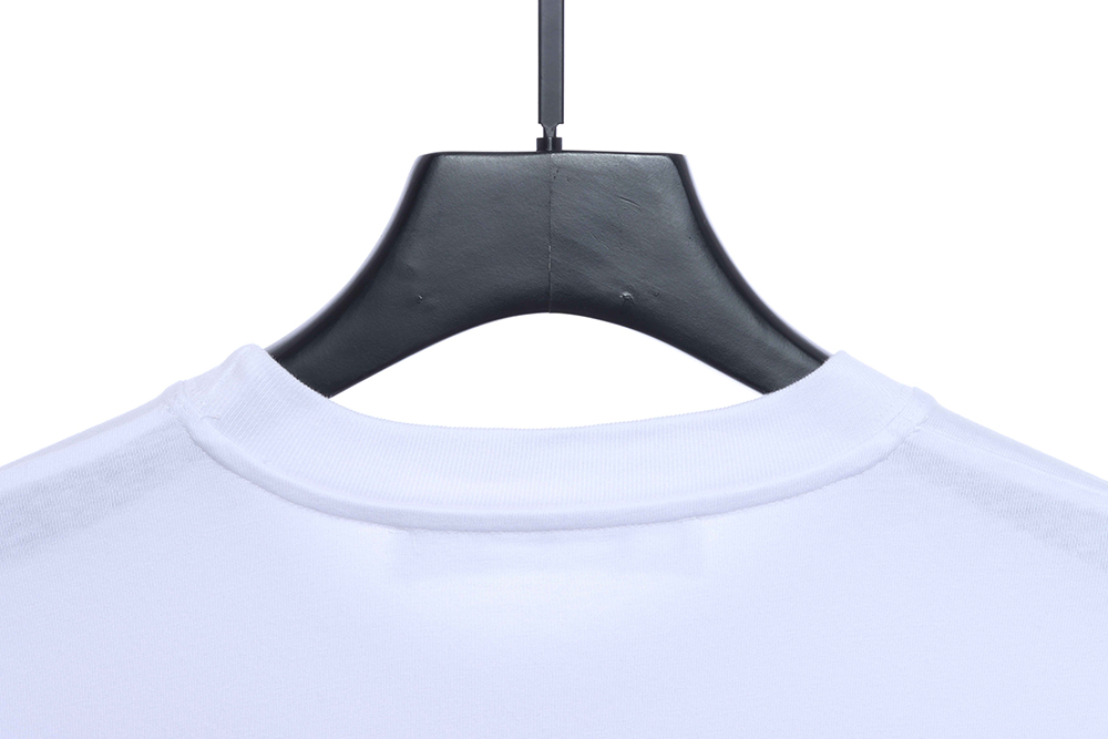 Off White red religious short sleeve
