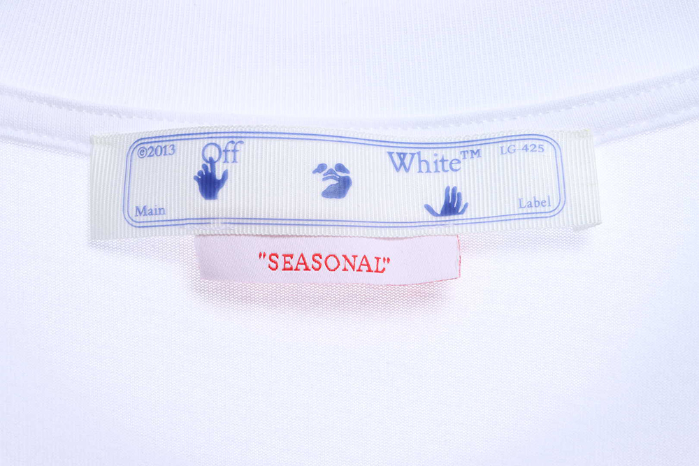 Off White palm arrOff White print short sleeve TSK1
