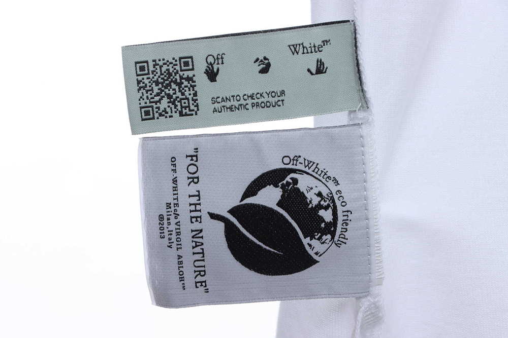 Off White palm arrOff White print short sleeve TSK1