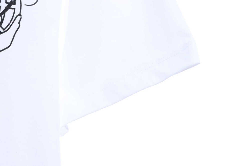 Off White palm arrOff White print short sleeve TSK1