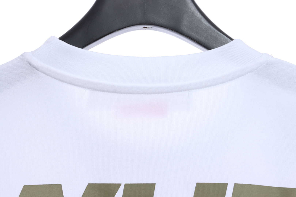 Off White Sketch Splashed Ink ArrOff White Letter Short Sleeves