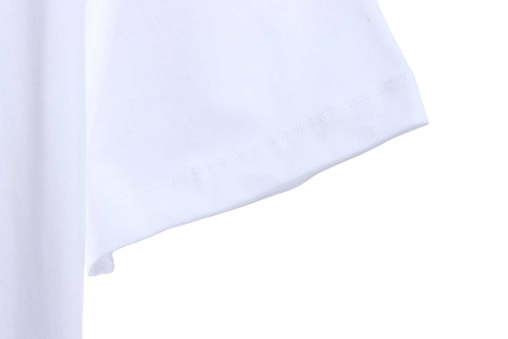 Off White Sketch Splashed Ink ArrOff White Letter Short Sleeves