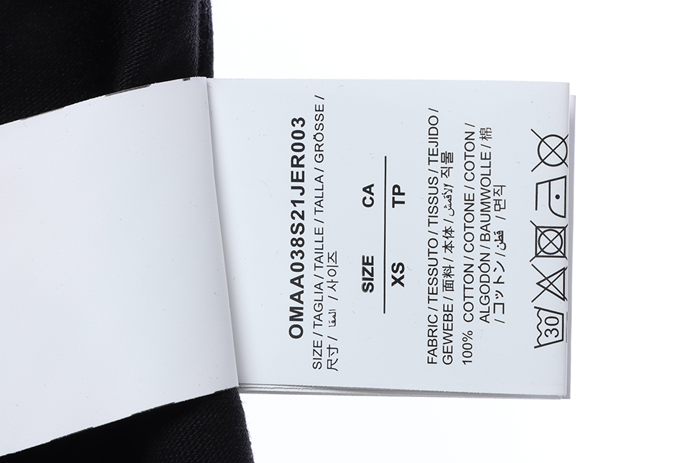 Off White angel oil painting short sleeve