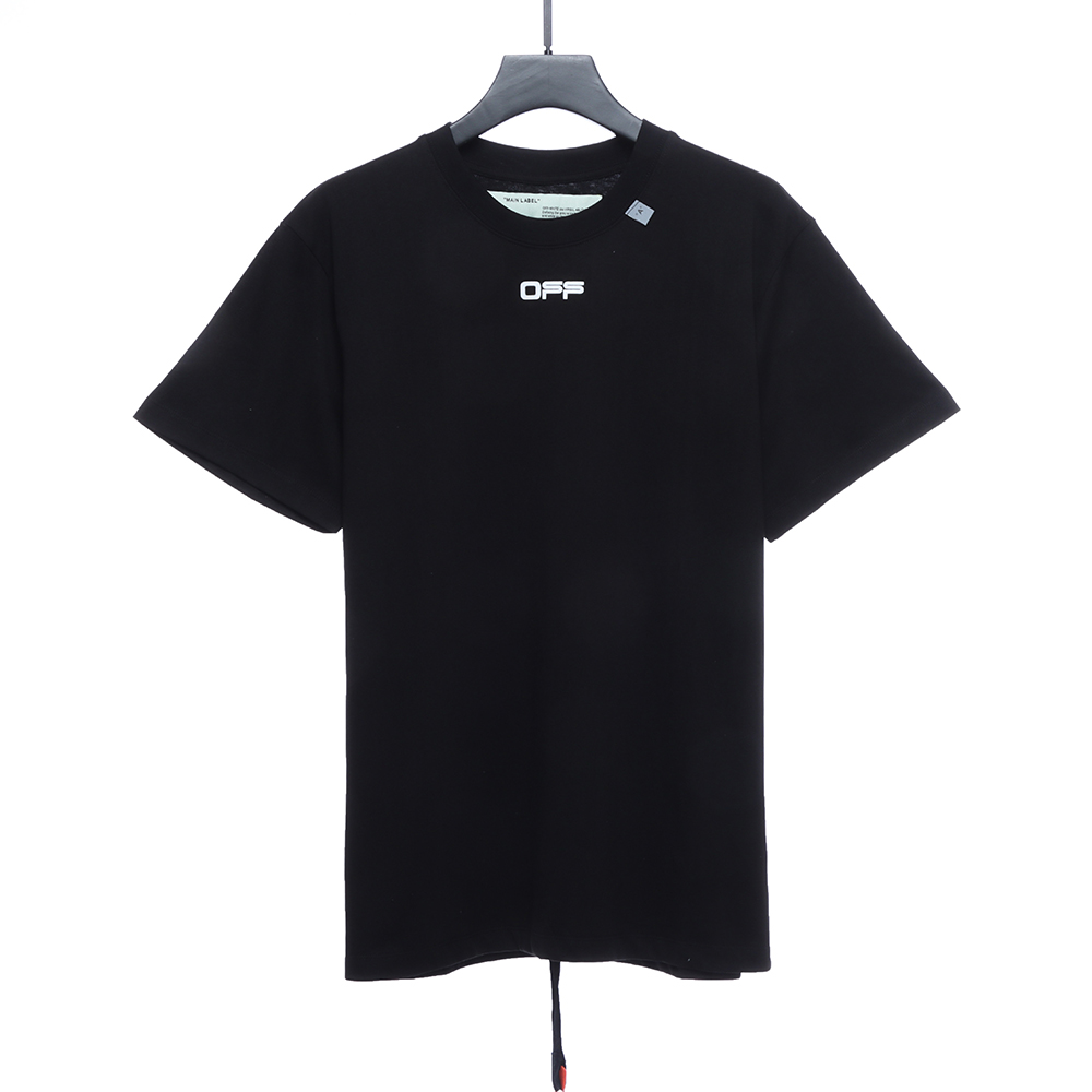 Off White angel oil painting short sleeve