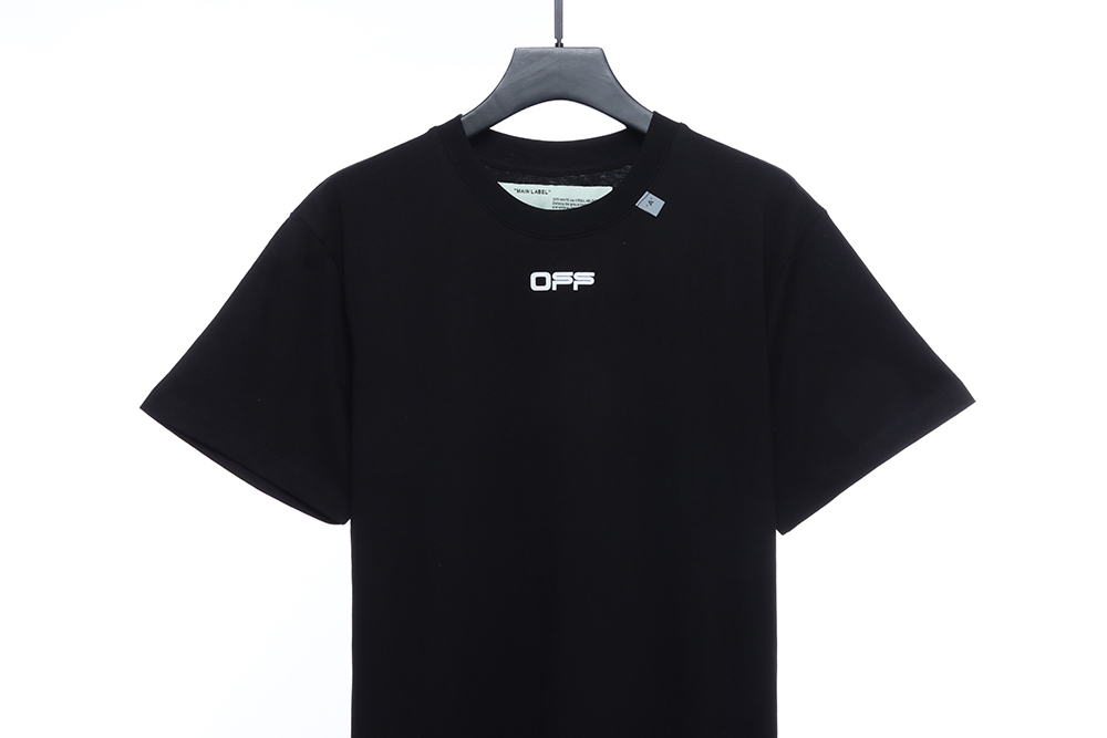 Off White angel oil painting short sleeve