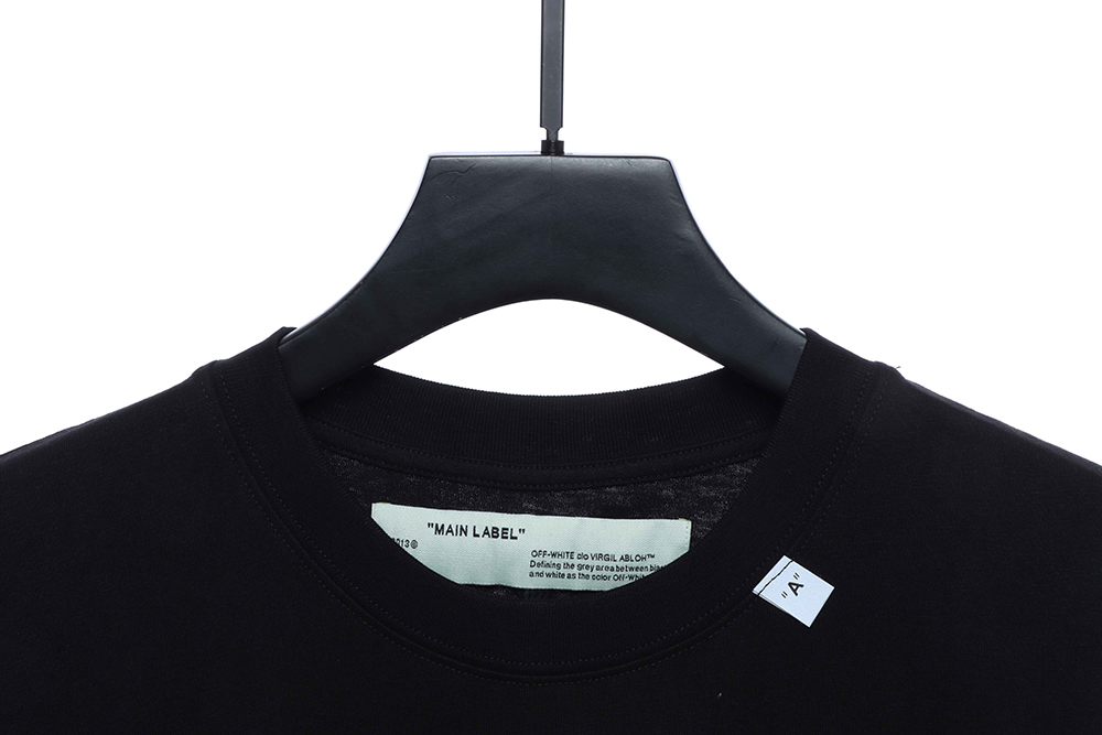 Off White angel oil painting short sleeve