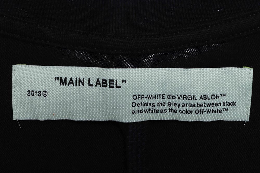 Off White angel oil painting short sleeve