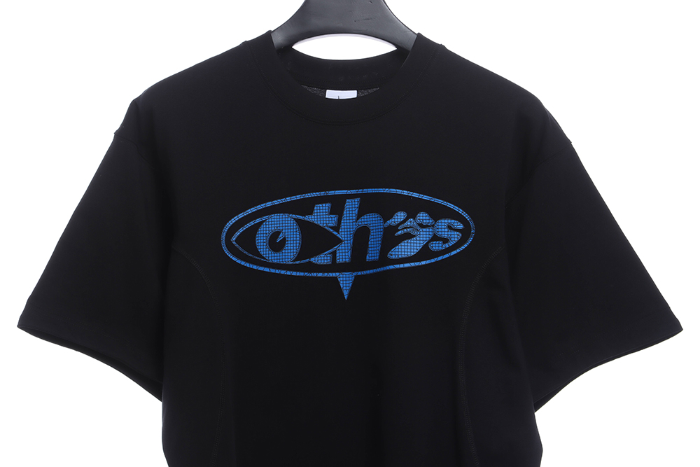 Nike Joint OW Asymmetric Hem Letter Print Short Sleeves