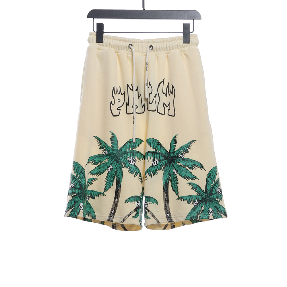 Palm Angels tree print shorts TSK1