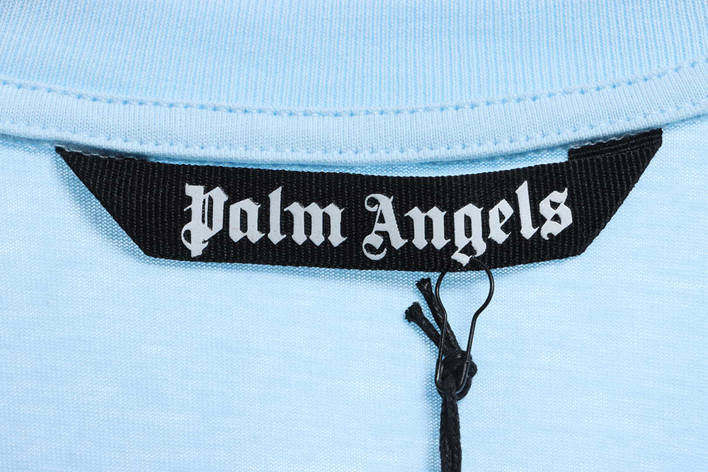 Palm Angels back letter logo print short sleeves