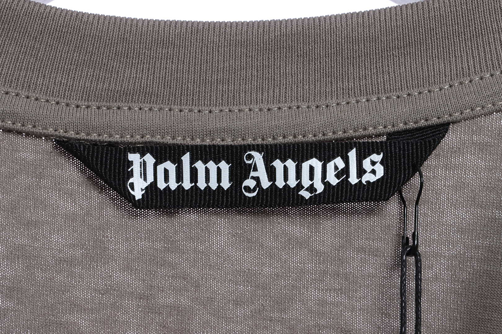Palm Angels back letter logo print short sleeve TSK1