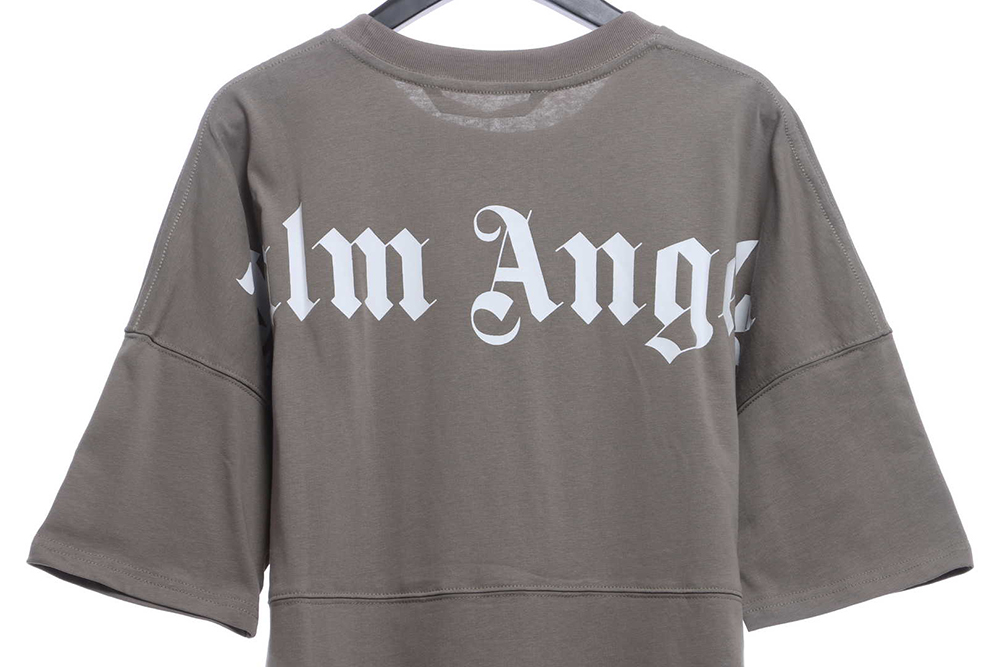 Palm Angels back letter logo print short sleeve TSK1