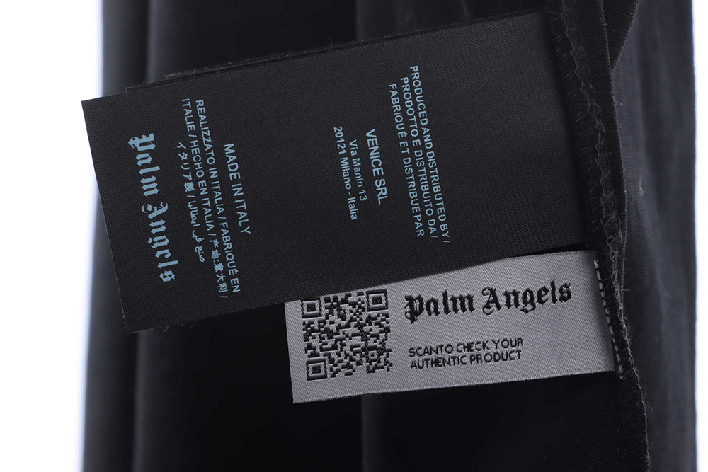 Palm Angels back letter logo print short sleeve TSK2