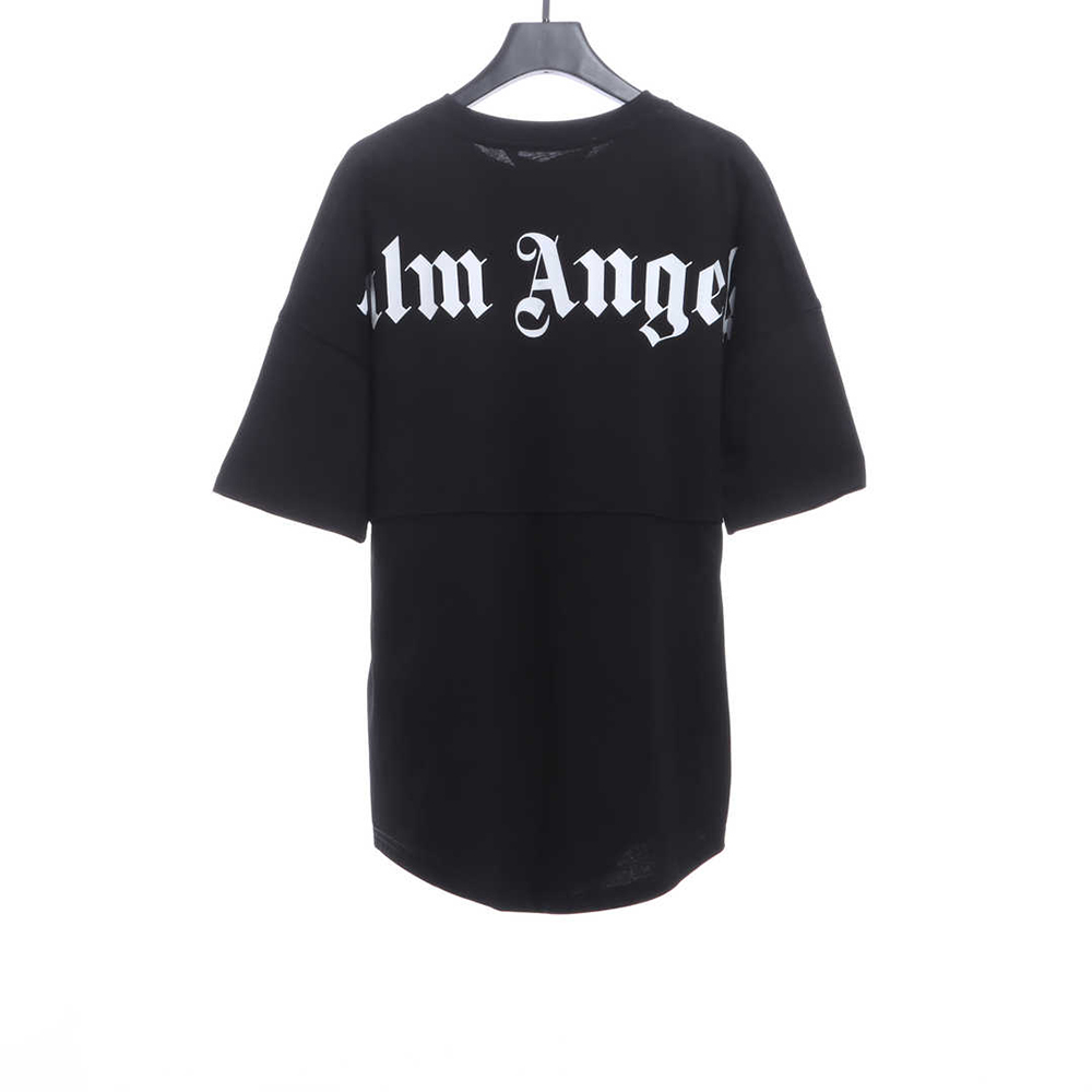 Palm Angels back letter logo print short sleeve TSK2