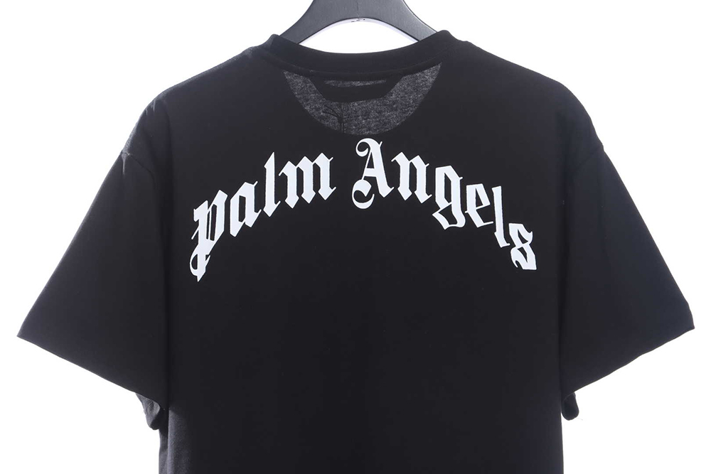 Palm Angels Sheer Bear Print Short Sleeve
