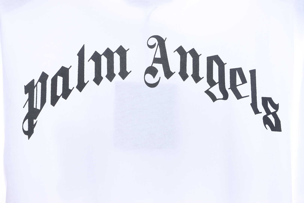 Palm Angels See-Through Bear Print Short Sleeve TSK1