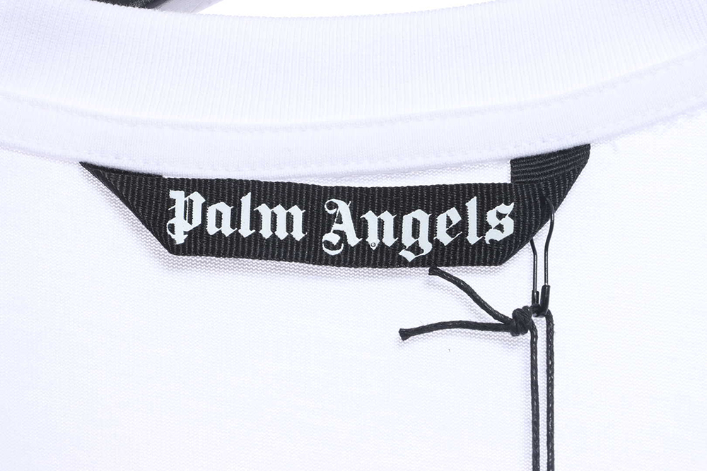 Palm Angels See-Through Bear Print Short Sleeve TSK1
