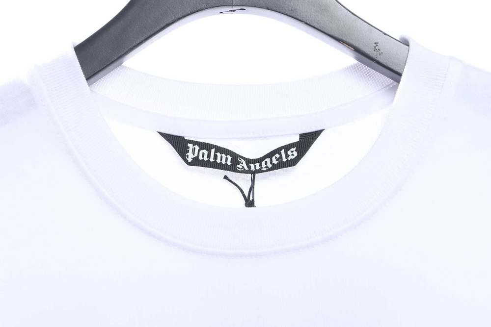 Palm Angels See-Through Bear Print Short Sleeve TSK1