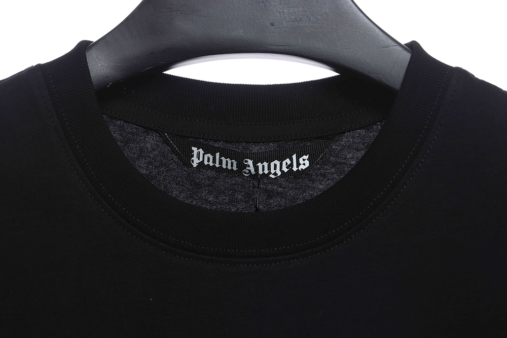 Palm Angels Heart Spray Print Short Sleeve TSK3