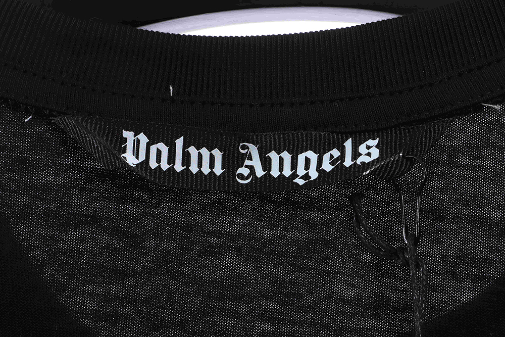 Palm Angels white guillotine short sleeve