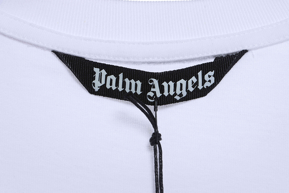 Palm Angels Broken Tail Shark Print Short Sleeve TSK1