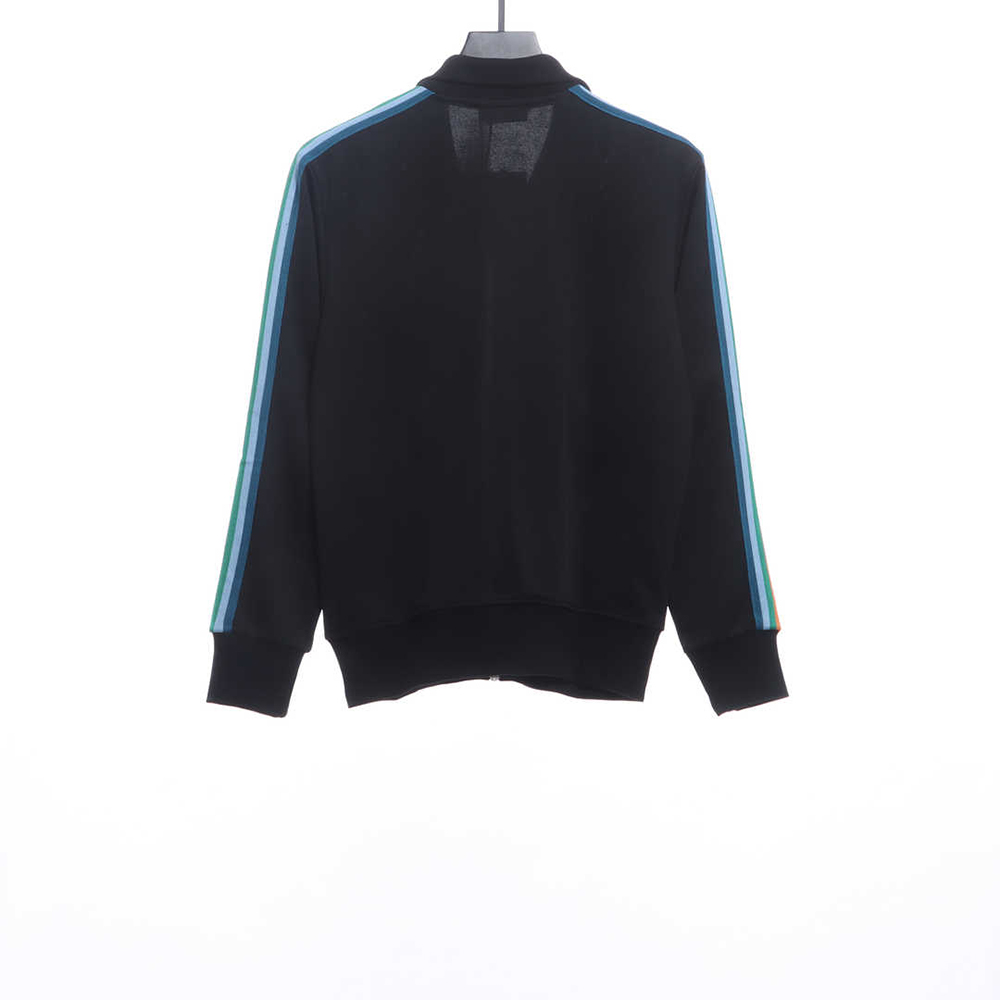 Palm angels rainbow stripe track jacket
