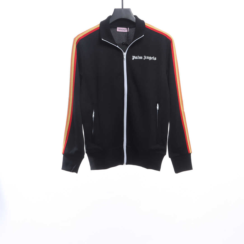 Palm angels rainbow stripe track jacket