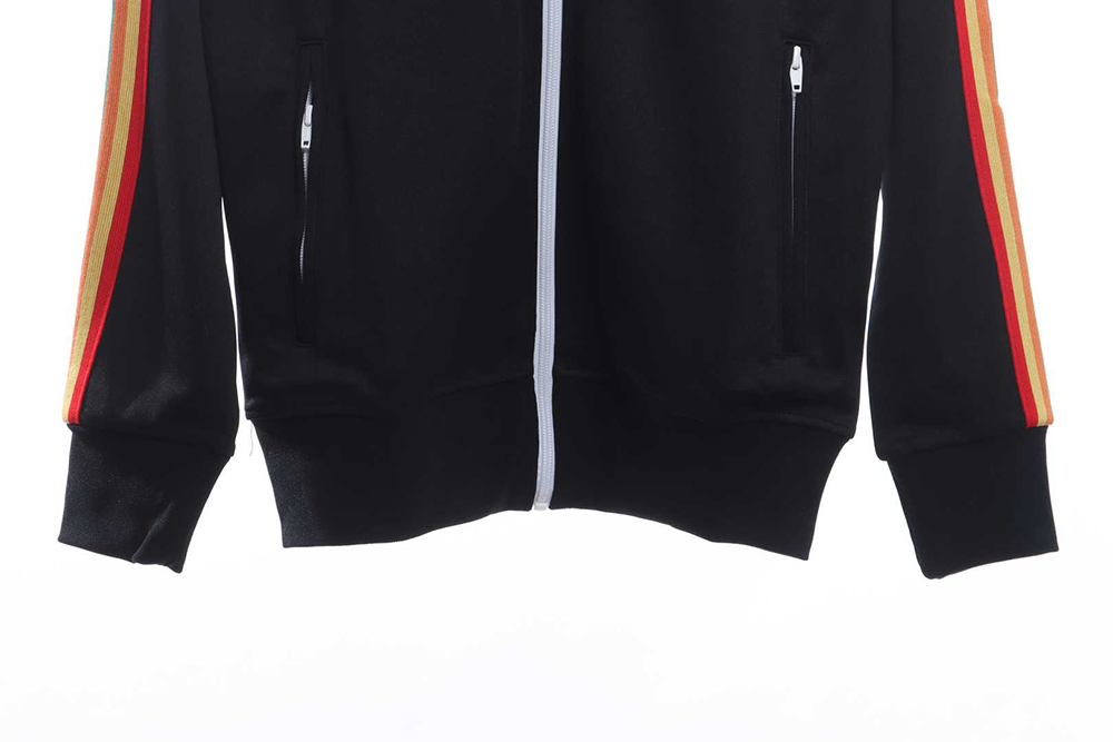 Palm angels rainbow stripe track jacket