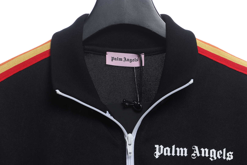 Palm angels rainbow stripe track jacket