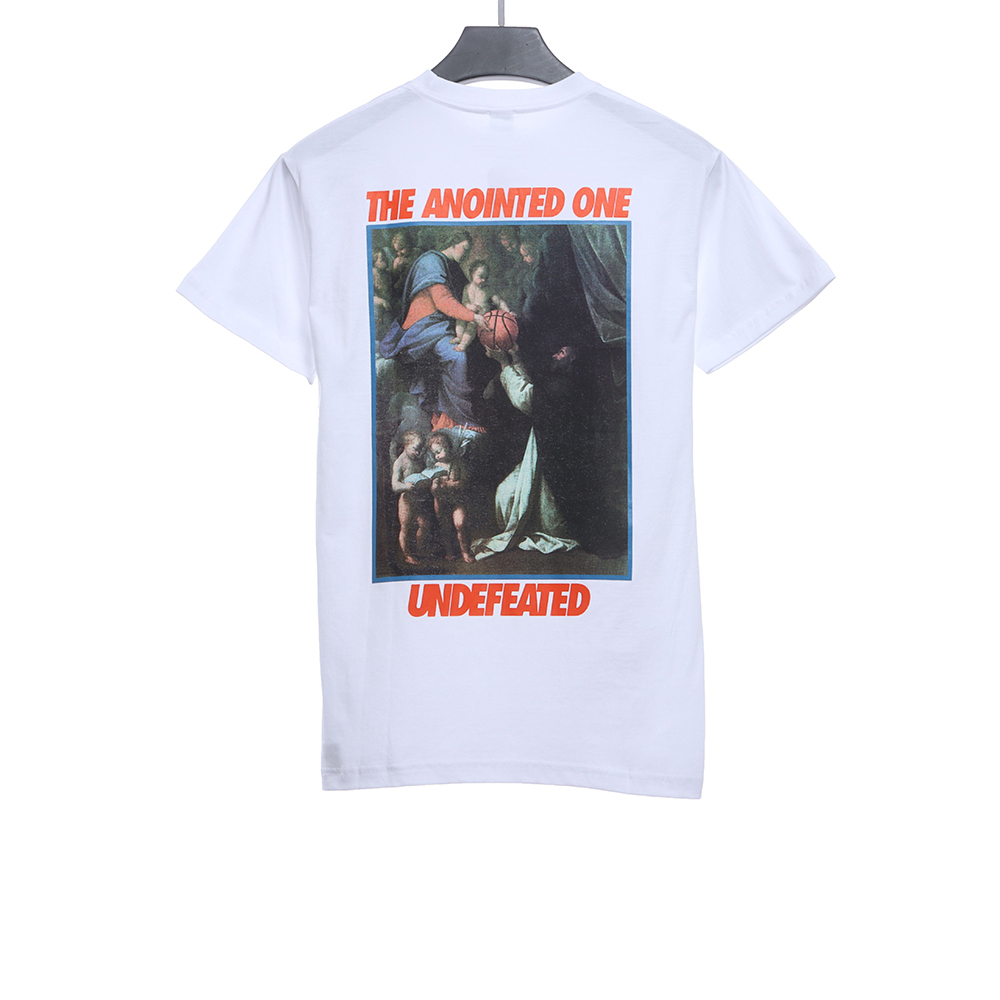 UNDEFEATED oil painting print short sleeves