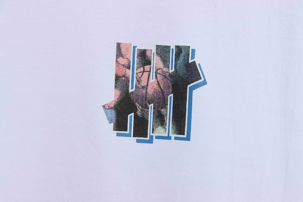 UNDEFEATED oil painting print short sleeves