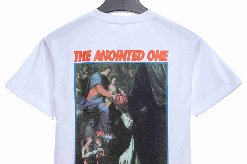 UNDEFEATED oil painting print short sleeves