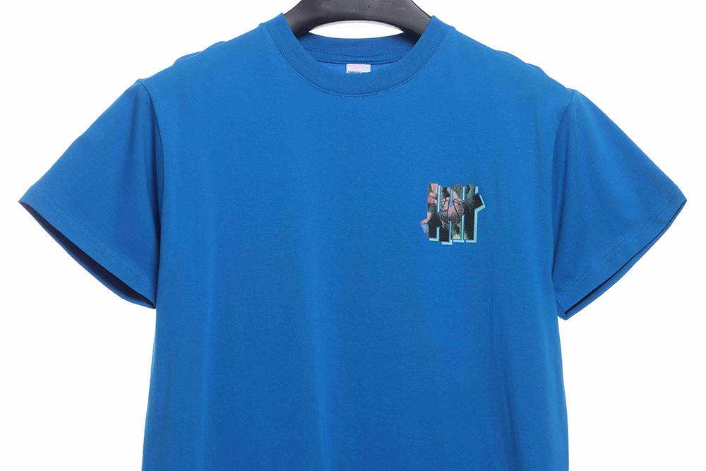 UNDEFEATED oil painting printing short sleeve TSK1