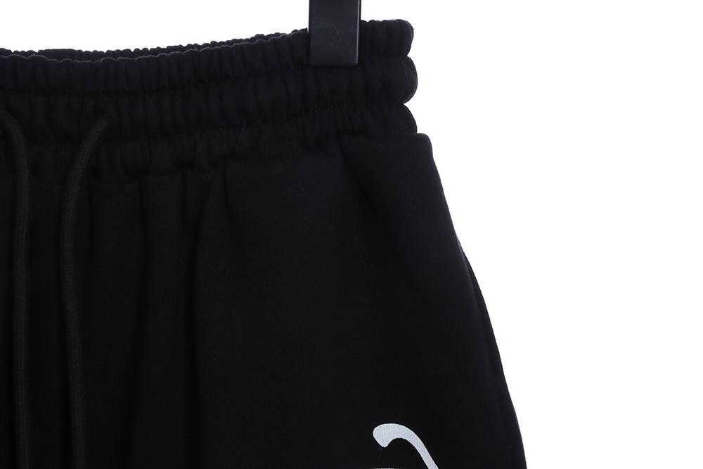 We11done SIDE LETTER LOGO SHORTS