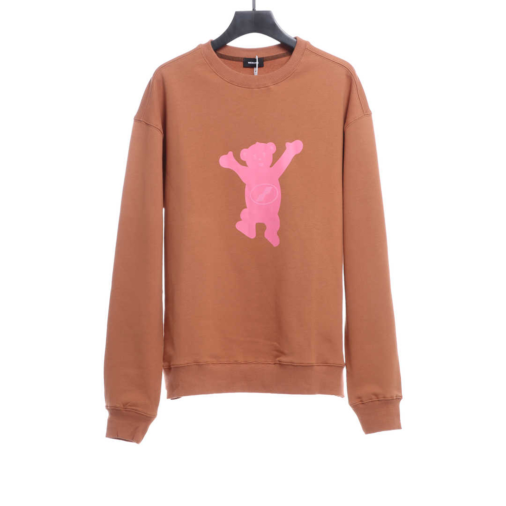 We11done Limited Bear Print Sweatshirt