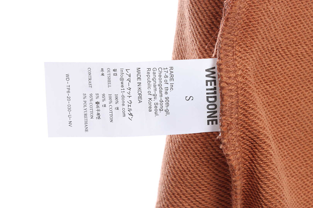 We11done Limited Bear Print Sweatshirt