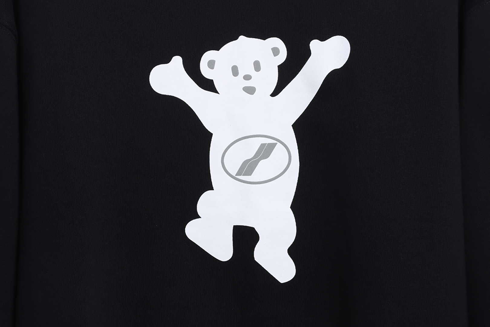 We11done limited bear print sweater TSK1