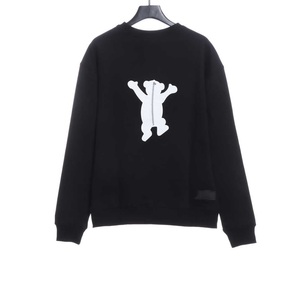We11done limited bear print sweater TSK1