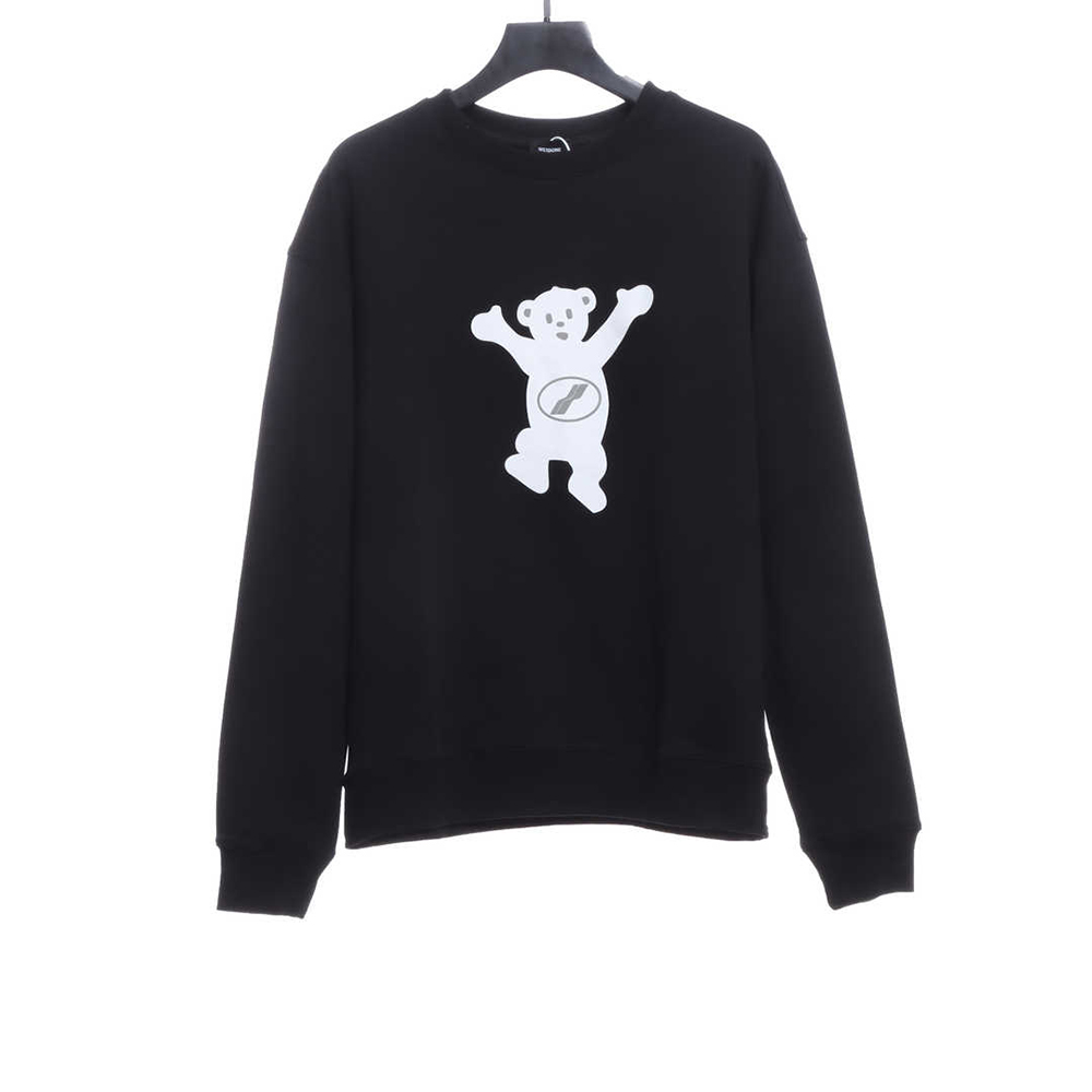 We11done limited bear print sweater TSK1