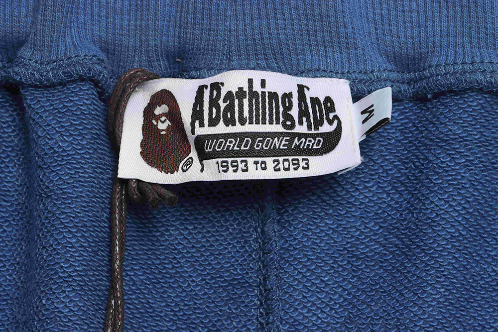BAPE ape head letter print shorts TSK1
