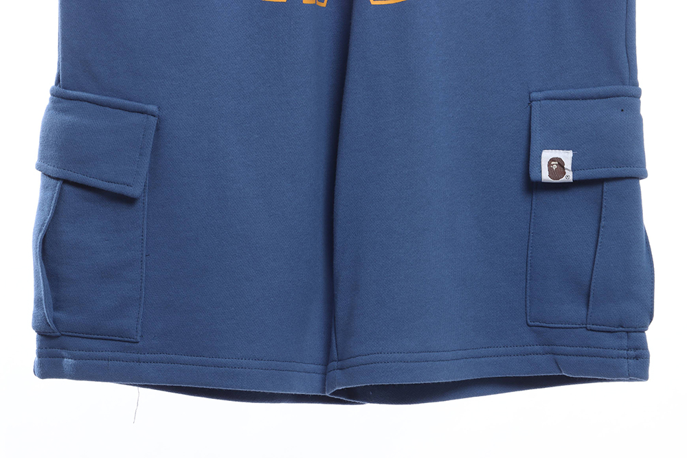BAPE ape head letter print shorts TSK1