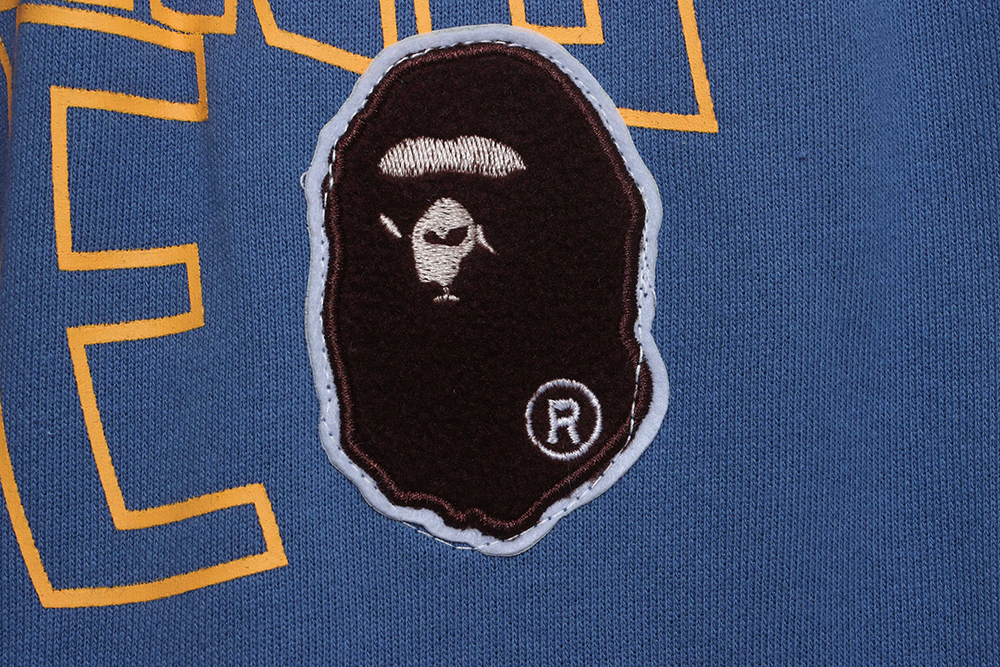 BAPE ape head letter print shorts TSK1