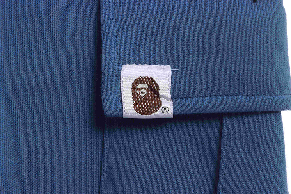 BAPE ape head letter print shorts TSK1