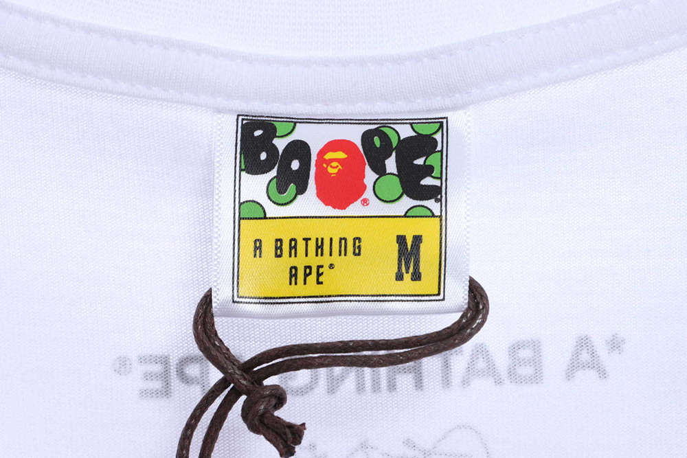 BAPExLDG Joint Color Geometric Fragment Short Sleeve TSK1