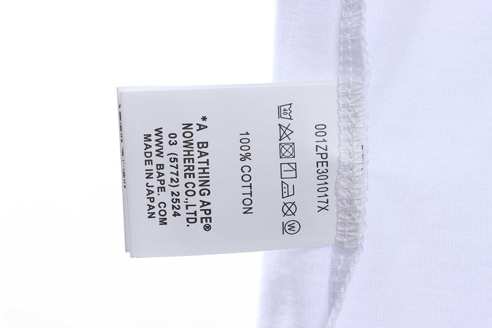 BAPExLDG Joint Color Geometric Fragment Short Sleeve TSK1